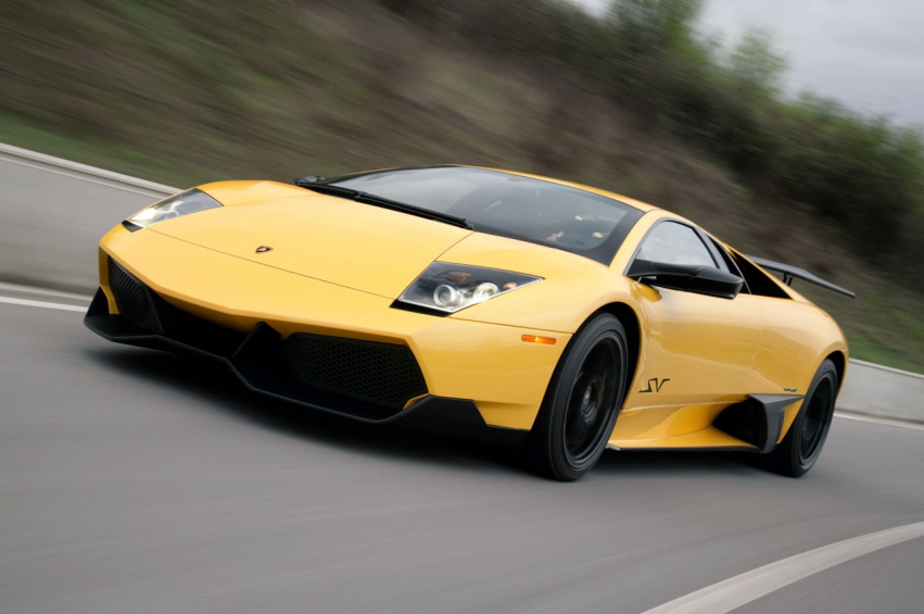 Авто обои Lamborghini Murcielago LP 670-4 SuperVeloce