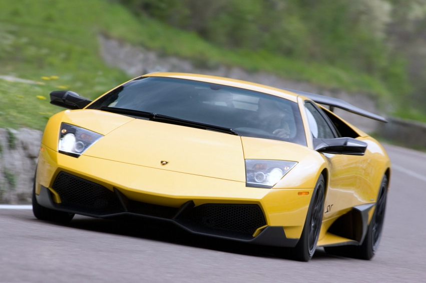 Авто обои Lamborghini Murcielago LP 670-4 SuperVeloce