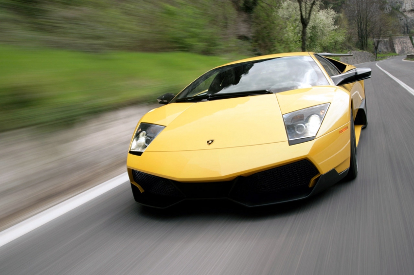 Авто обои Lamborghini Murcielago LP 670-4 SuperVeloce