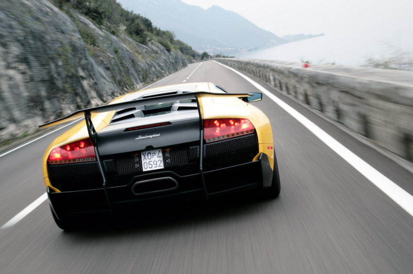 Авто обои Lamborghini Murcielago LP 670-4 SuperVeloce