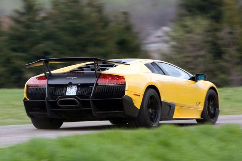 Авто обои Lamborghini Murcielago LP 670-4 SuperVeloce