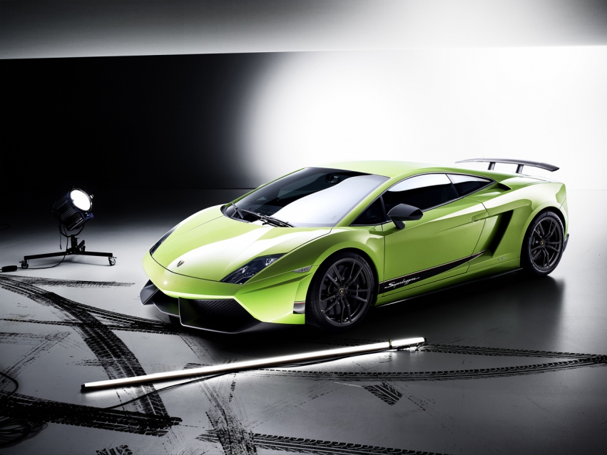 Авто обои Lamborghini Gallardo 570-4 Superleggera 2011