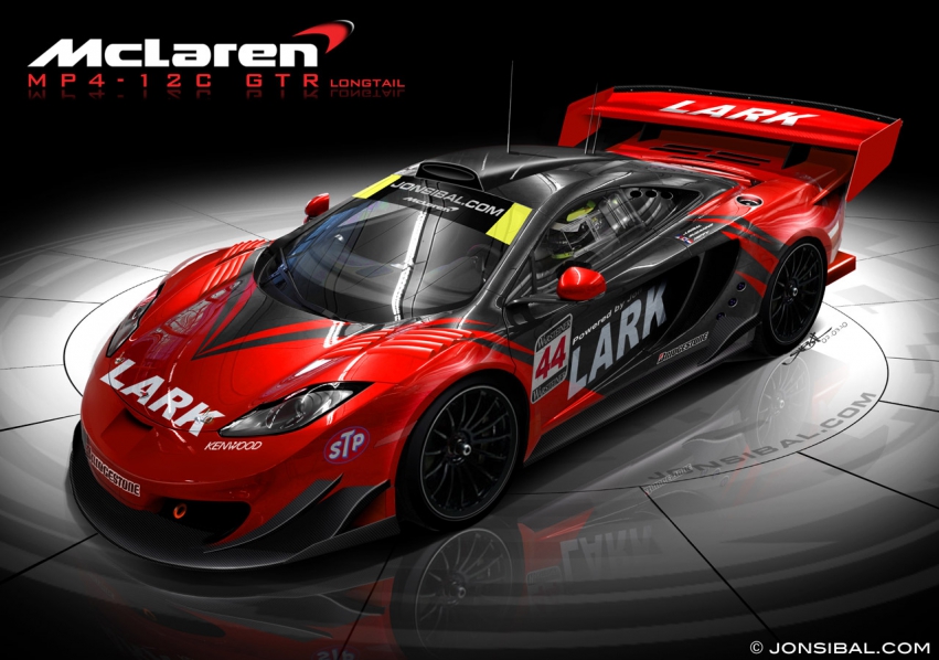 Авто обои McLaren MP4-12C GTR Longtail