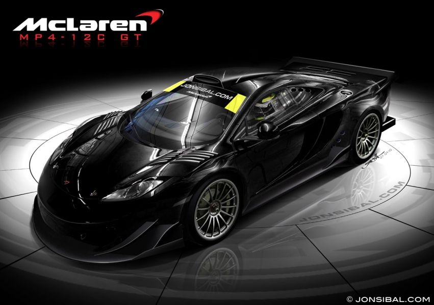 Авто обои McLaren MP4-12C GTR Longtail