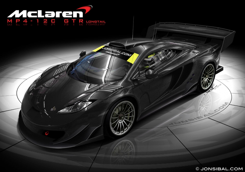 Авто обои McLaren MP4-12C GTR Longtail