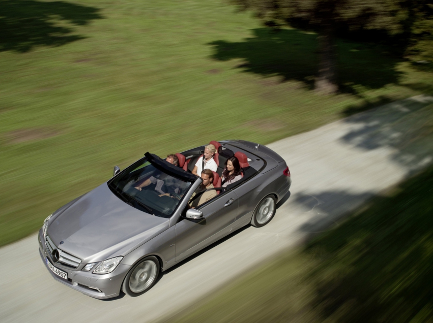 Авто обои Mercedes-Benz E-Class Cabriolet 2011