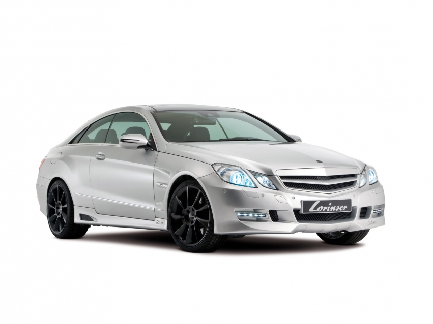 Авто обои Mercedes-Benz Lorinser E-Class Coupe 2010