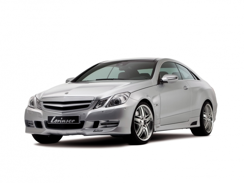 Авто обои Mercedes-Benz Lorinser E-Class Coupe 2010