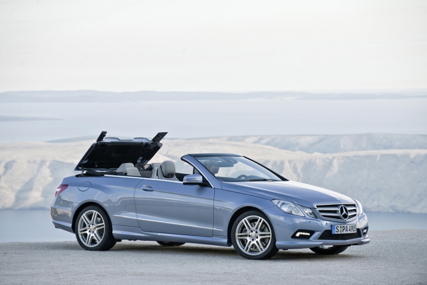 Авто обои Mercedes-Benz E-Class Cabriolet 2011