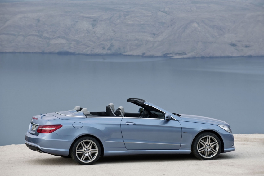 Авто обои Mercedes-Benz E-Class Cabriolet 2011