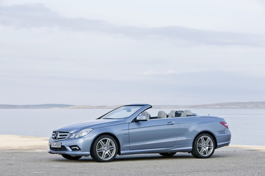 Авто обои Mercedes-Benz E-Class Cabriolet 2011