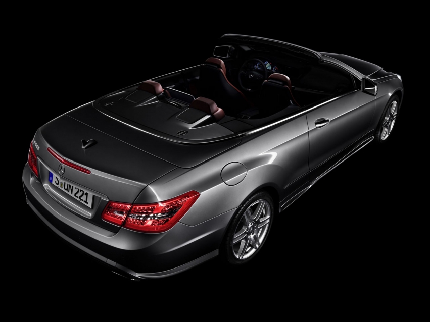 Авто обои Mercedes-Benz E-Class Cabriolet 2011