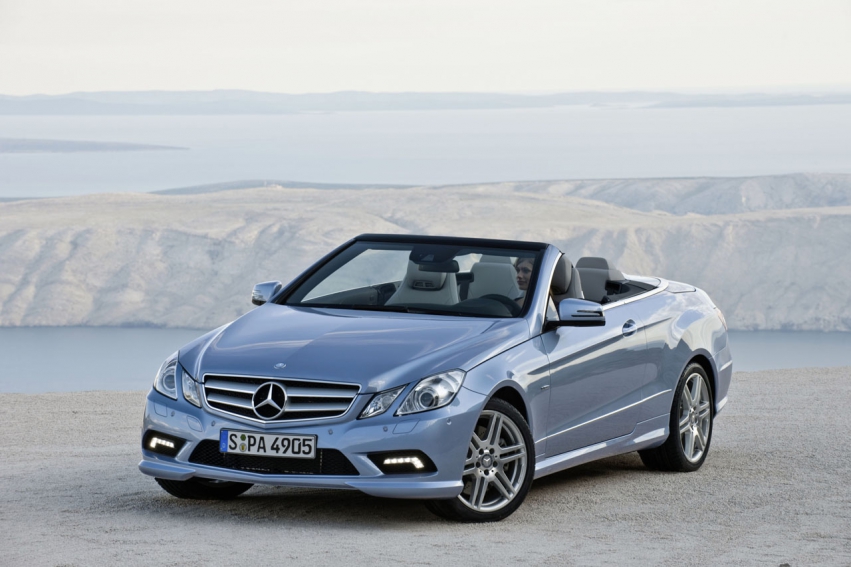 Авто обои Mercedes-Benz E-Class Cabriolet 2011