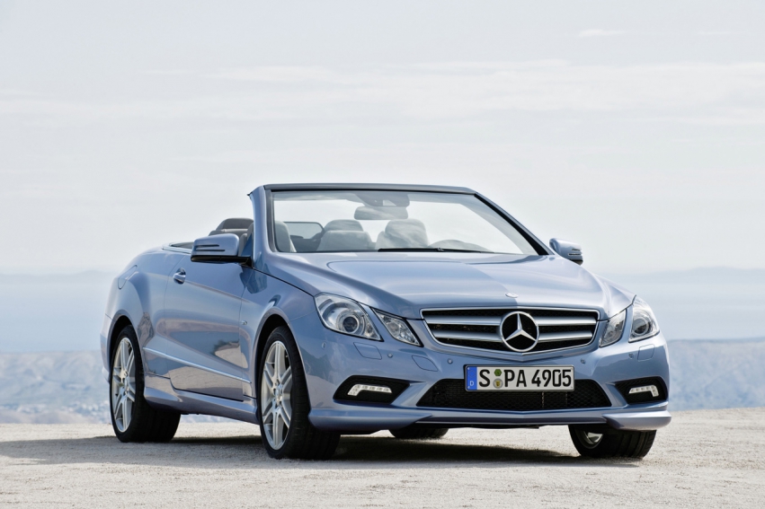 Авто обои Mercedes-Benz E-Class Cabriolet 2011