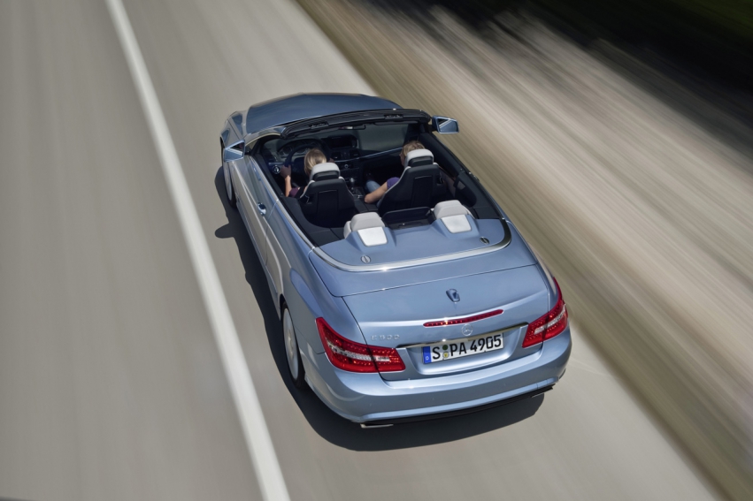 Авто обои Mercedes-Benz E-Class Cabriolet 2011