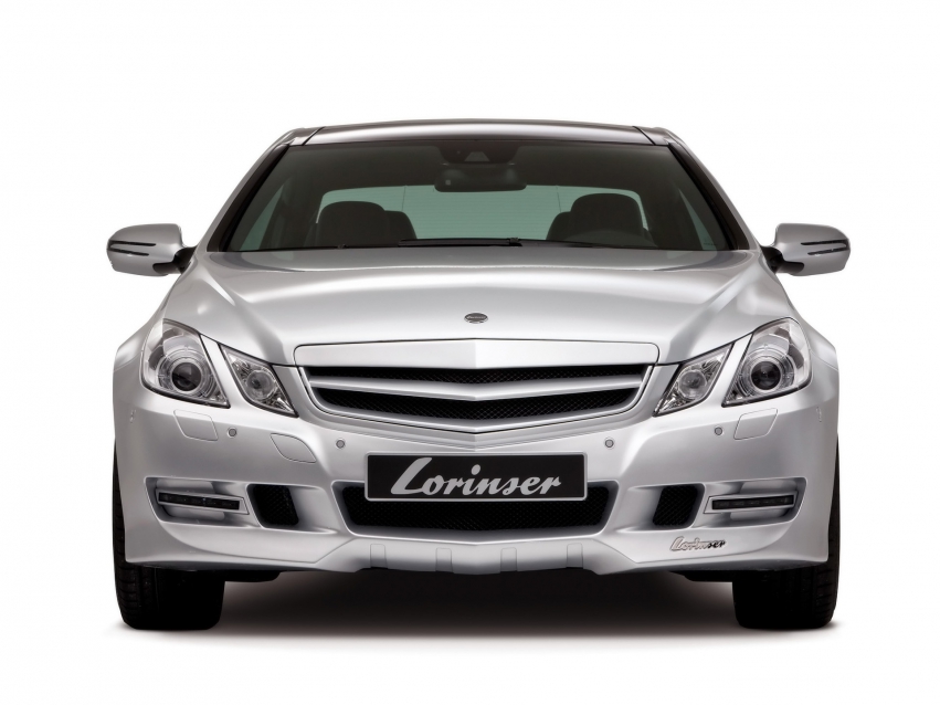 Авто обои Mercedes-Benz Lorinser E-Class Coupe 2010