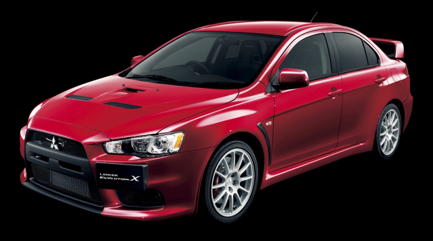 Авто обои Mitsubishi Lancer Evolution X 2008