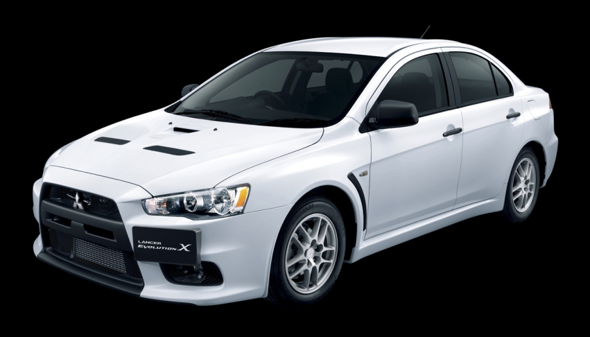 Авто обои Mitsubishi Lancer Evolution X 2008