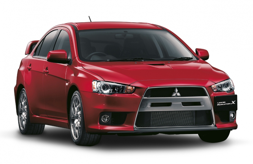 Авто обои Mitsubishi Lancer Evolution X 2008