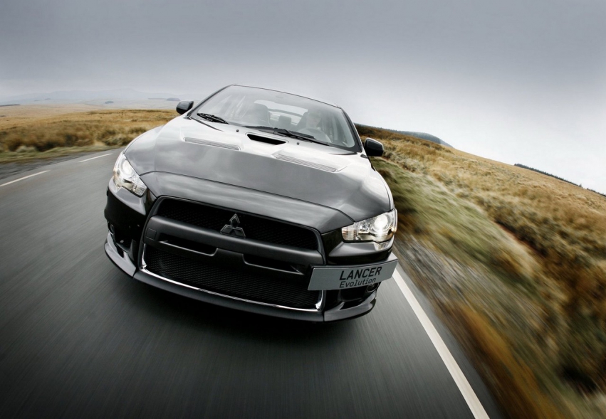 Авто обои Mitsubishi Lancer Evolution X 2008