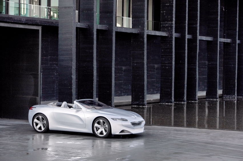 Авто обои Peugeot SR1 Hybrid Roadster