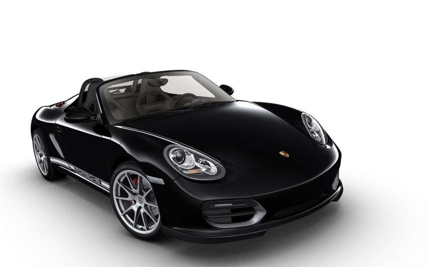 Авто обои Porsche Boxster Spyder 2011