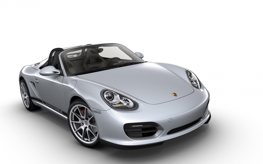 Авто обои Porsche Boxster Spyder 2011