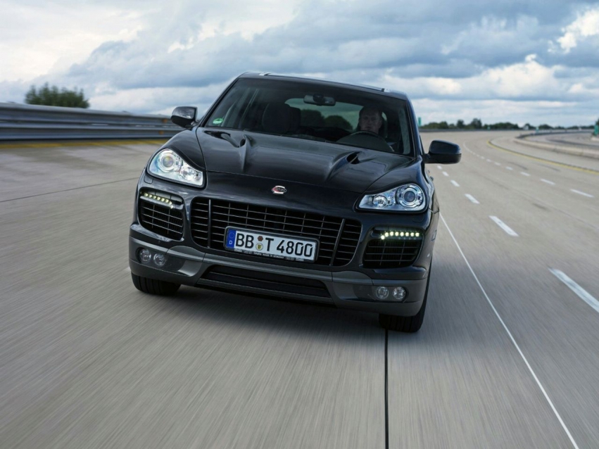 Авто обои Porsche TechArt Cayenne Turbo