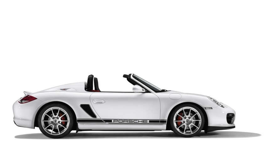 Авто обои Porsche Boxster Spyder 2011