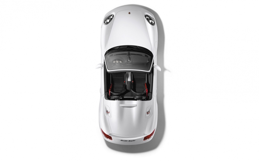 Авто обои Porsche Boxster Spyder 2011