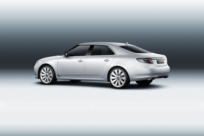 Авто обои Saab 9-5 2010