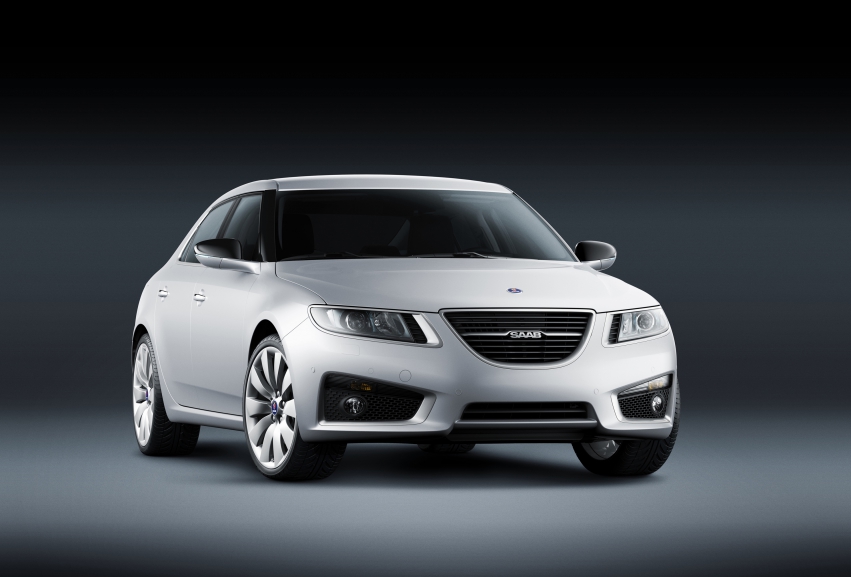 Авто обои Saab 9-5 2010