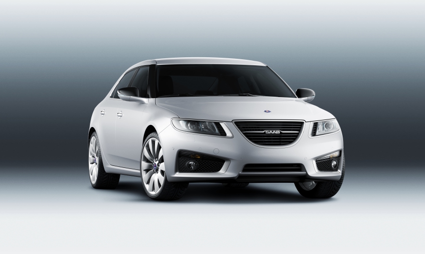 Авто обои Saab 9-5 2010