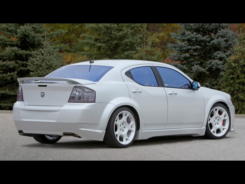 Авто обои Dodge 2007 Dodge Avenger Tuner Stormtrooper