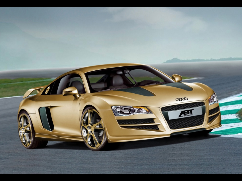 Авто обои Audi 2008 Abt Audi R8