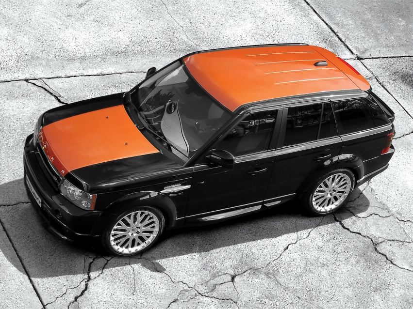 Авто обои Land Rover 2008 Project Kahn Range Rover Sport Vesuvius
