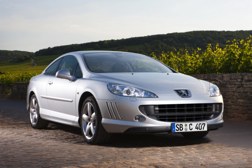 Авто обои Peugeot 407 Coupe  2010