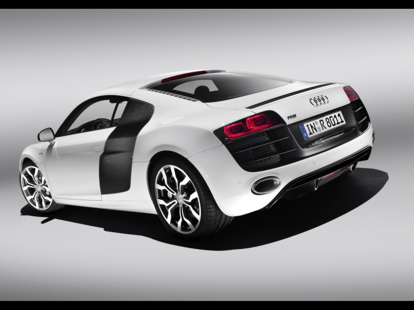 Авто обои Audi 2009 Audi R8 5.2 FSI quattro