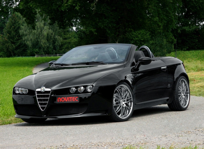 Авто обои Alfa Romeo Alfa Romeo Spider Novitec