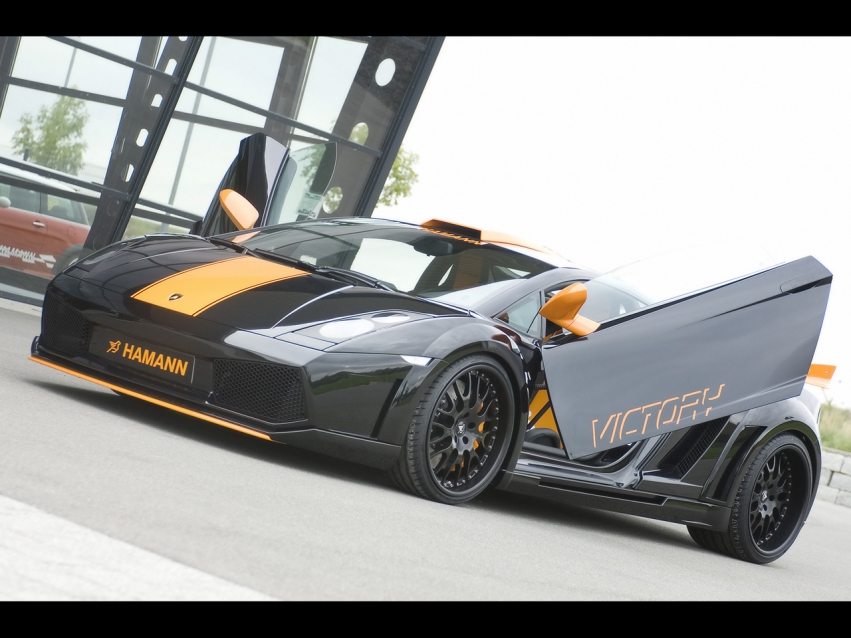 Авто обои Lamborghini 2008 Hamann Lamborghini Gallardo Victory