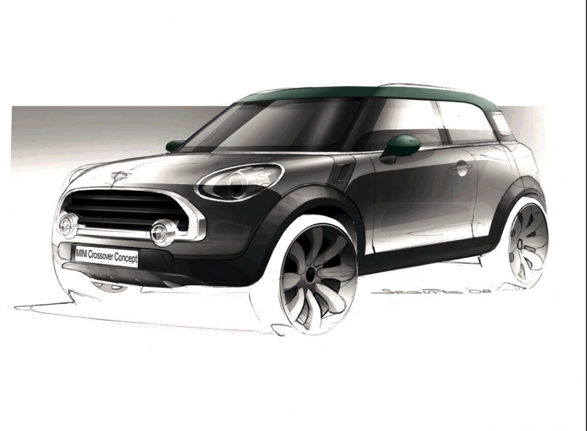 Авто обои Mini MINI Crossover Concept