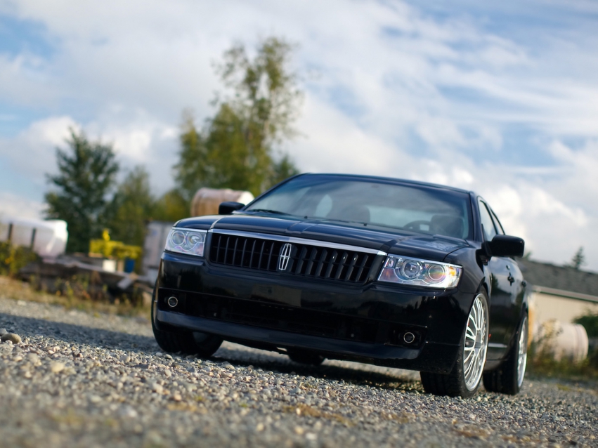 Авто обои Lincoln 2007 H&R Springs Lincoln MKZ Project