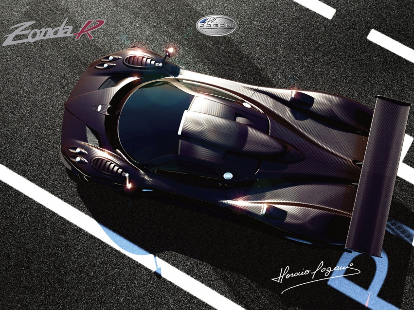 Авто обои Pagani 2008 Pagani Zonda R