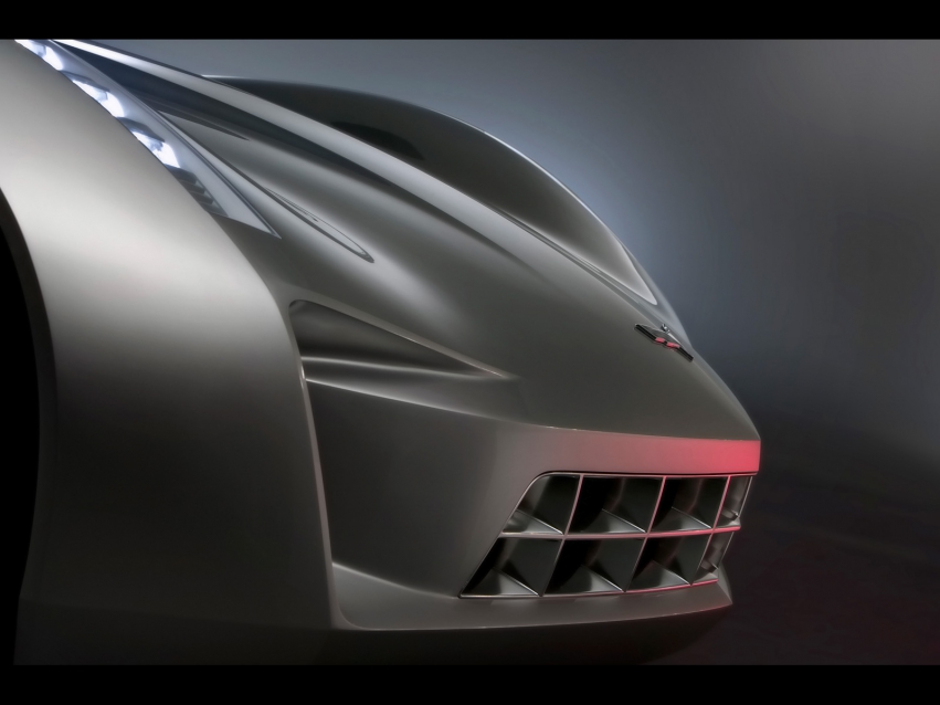 Авто обои Chevrolet Chevrolet Corvette Stingray Sideswipe Concept 2009