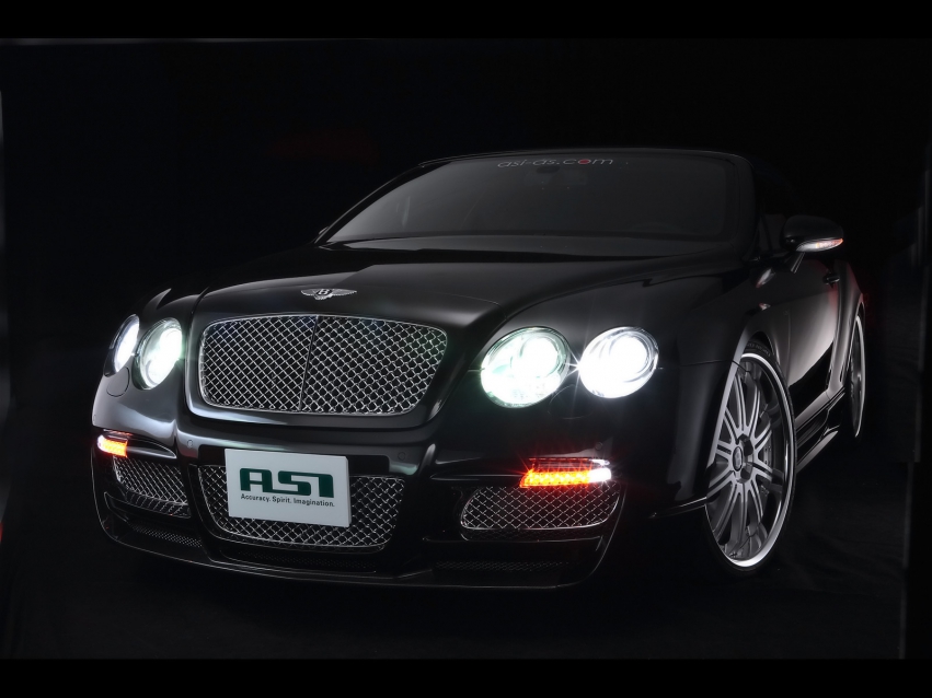 Авто обои Bentley ASI Bentley Continental GTC 2009