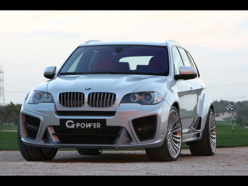 Авто обои BMW G-Power X5 Typhoon 2009