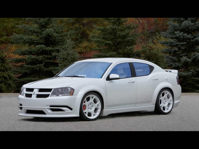 Авто обои Dodge 2007 Dodge Avenger Tuner Stormtrooper