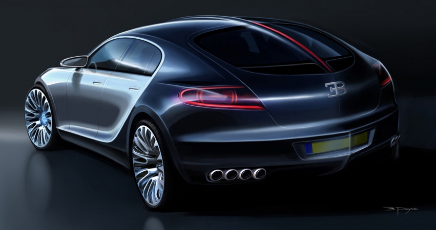 Авто обои Bugatti 16C Galibier concept