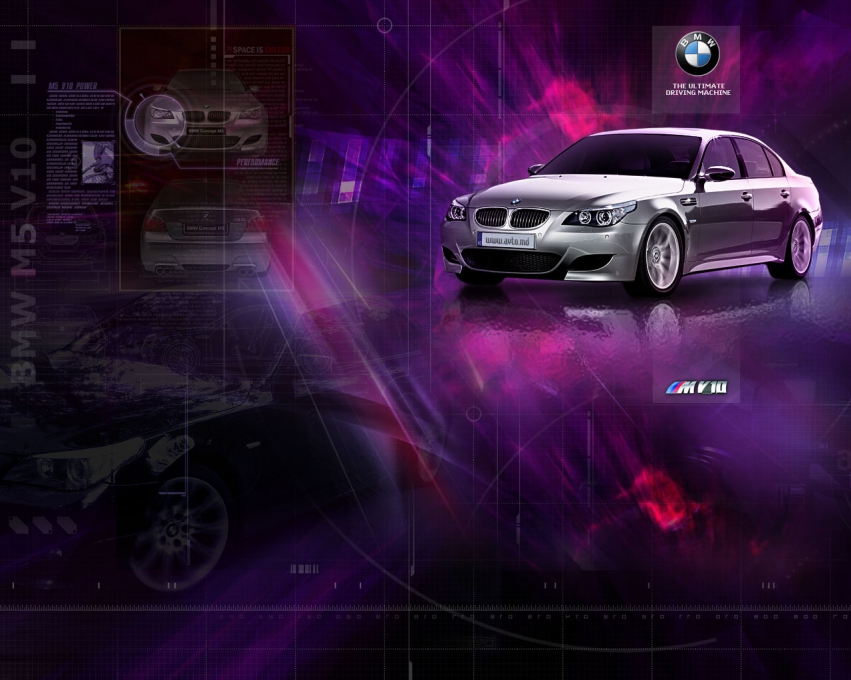 Авто обои BMW BMW M5 V10
Made by Avto.md team 