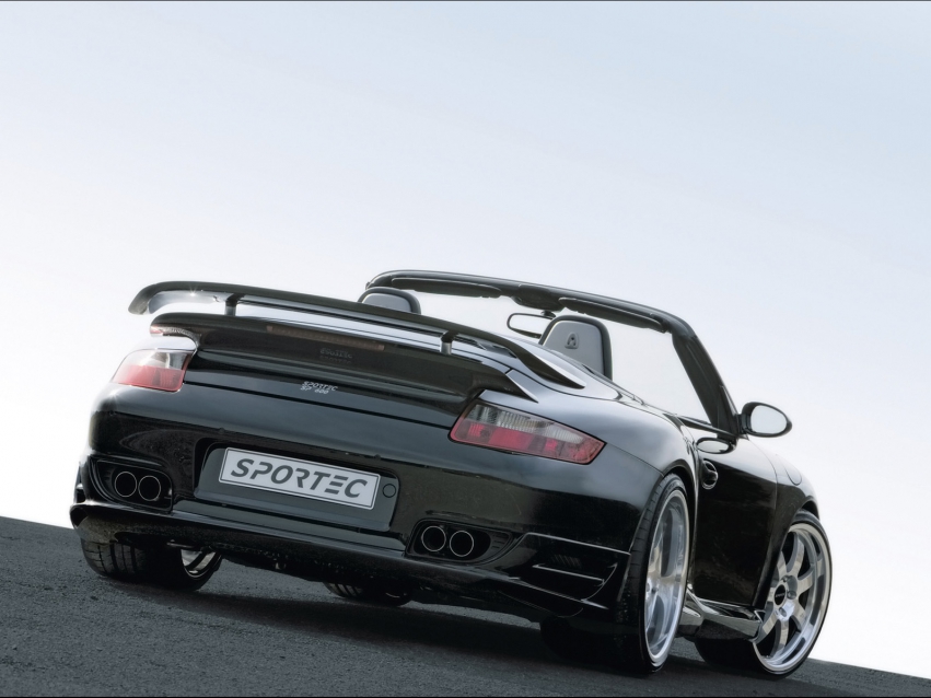 Авто обои Porsche 2008 Sportec SP600 Porsche 911 Turbo Convertible